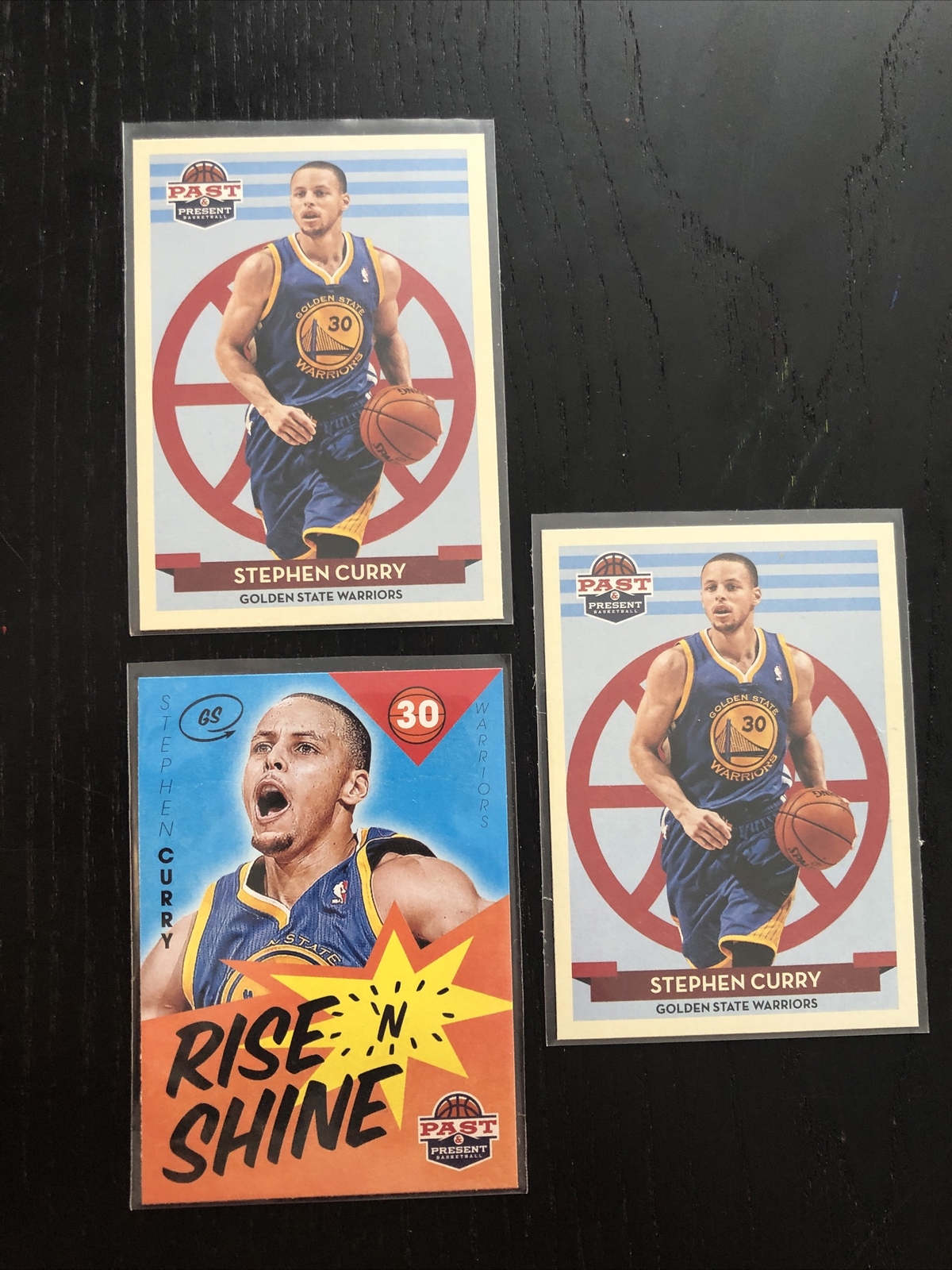 Stephen Curry • 2012-13 Panini Past & Present Rise 'N Shine • Warriors & Steph