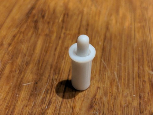 10 x Spring Loaded Replacement Pins for Plantation Shutter Louver Repair pin - Picture 2 of 5