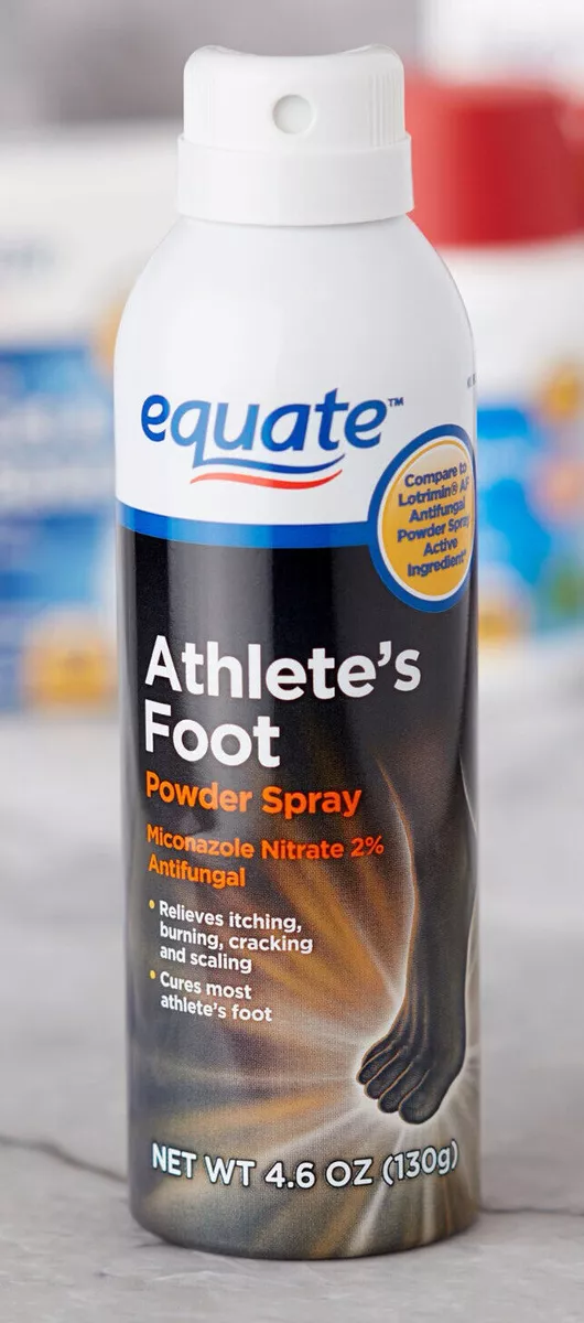 Antifungal foot clearance powder for shoes
