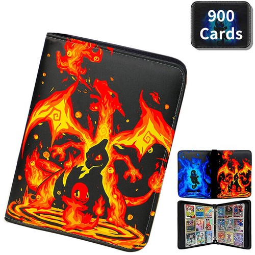 900 Pokemon Trading Card Binder Album Book Game Cards Collectors Holder Case UK - Picture 16 of 16