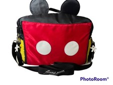 Disneyland Mickey Mouse Diaper Bag Tote Baby Changing Pad Shoulder Strap Disney