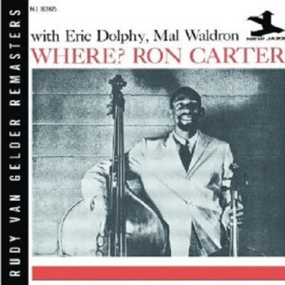 RON/DOLPHY,ERIC CARTER - WHERE? (RUDY VAN GELDER REMASTER)  CD NEW