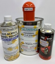 Hugger Orange Gallon Kit Single Stage Acrylic Enamel Car Auto Paint Kit