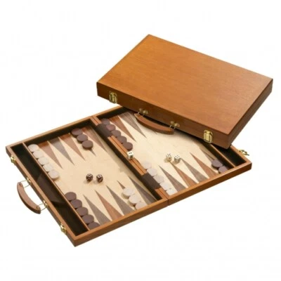 Backgammon - Koffer - Ippokratis - Holz - groß - Bild 1 von 4