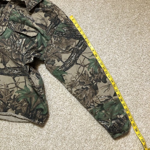 Walls Vintage Heavy Cotton Realtree Camouflage Hunting Shirt - 2XL - Picture 6 of 7