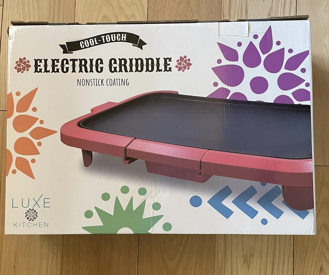 Electric Griddle Luxe By Cool-Touch New In box