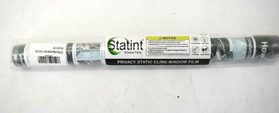 Statint Statint One Way Mirror Window Film Daytime Privacy Sun Blocking 17.5