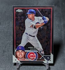 Matt Mervis MLB Debut Rookie RC 2023 Topps Chrome Update Card USC44 Chicago Cubs