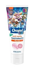 Paw Patrol Anti-Cavity Fluoride Toothpaste, Natural Fruity Bubble