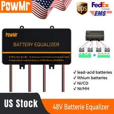  PowMr 48V 24V Battery Equalizer lithium battery lead-acid battery LiFePo4 Ni/MH