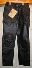 NEW Women's Harley Davidson Phoenix Leather Pants Size 6