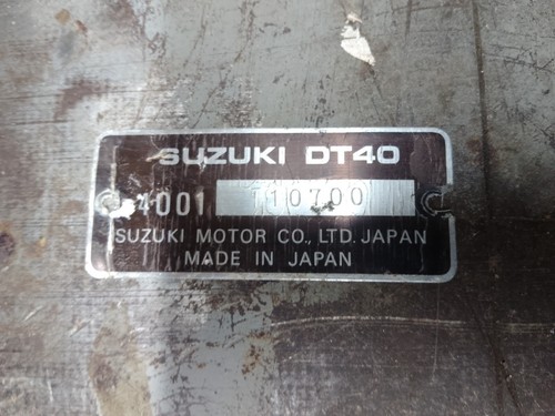 Suzuki Starter Motor from 82 dt40 outboard s108-67 Hitachi Japan - Picture 2 of 8