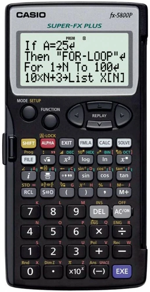 Calculatrice scientifique Calculatrice de fonctions complète FX