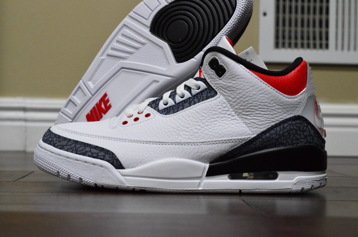 Nike ナイキ Air Jordan 3 Retro \"Fire Red\" Size 8 - Jordan 3 Retro “Fire Red” | eBay