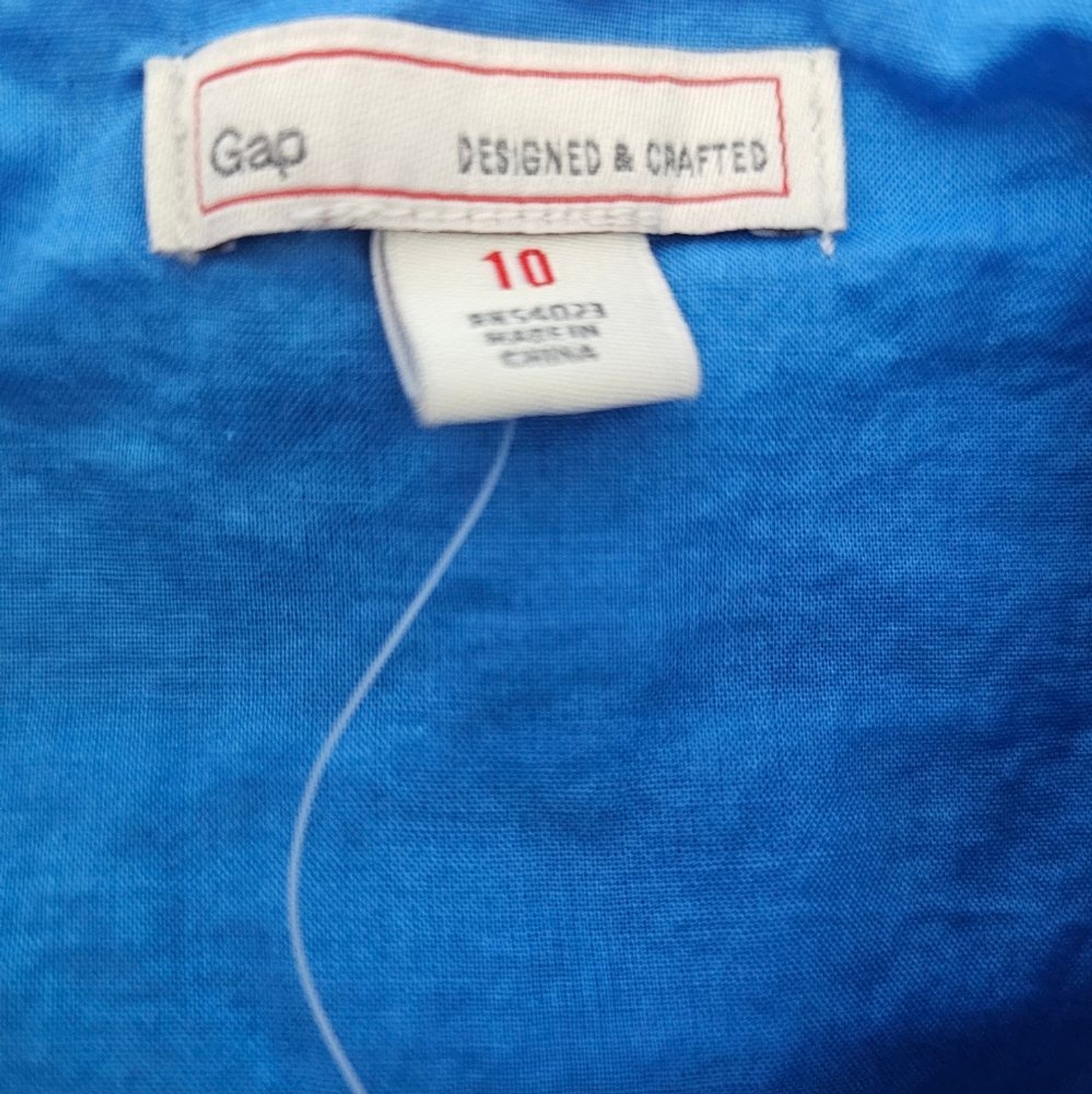 Gap Linen Spaghetti Strap Fully Lined Striped Min… - image 4