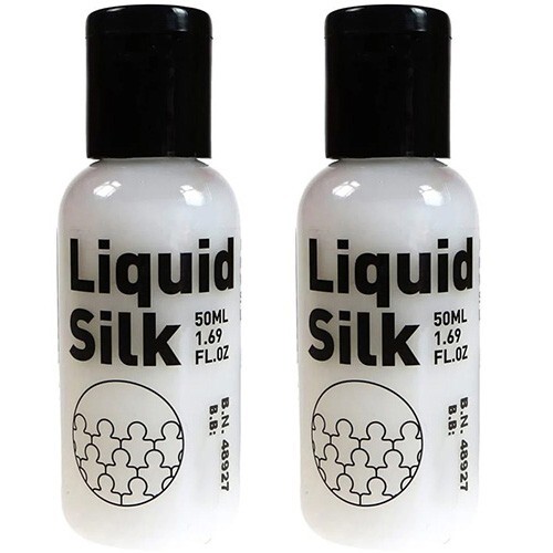Liquid Silk Lubricant Waterbased Condom Friendly 1 Large Bottle (500ml) - Image 17