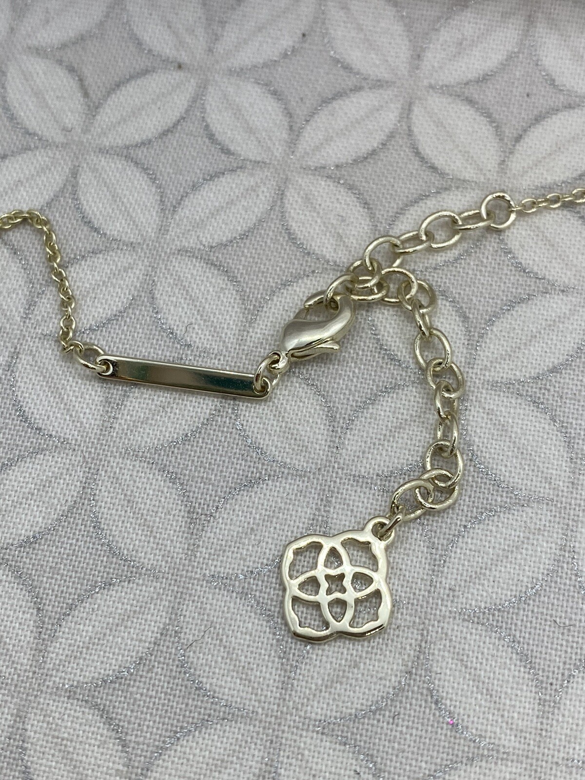 Kendra Scott Dollie filigree Necklace Rose gold Gold Gem