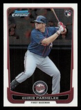 2012 Bowman Chrome Chris Parmelee RC Minnesota Twins #137