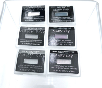 Mary Kay Chromafusion Eye Shadow Full Size NEW Various Colors READ Lot/6