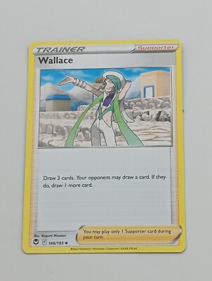 Pokémon TCG Einzelkarte Wallace bespielt