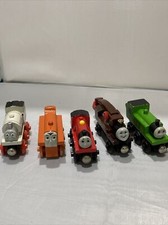 Thomas And Friends Wooden Train Lot Of 5 Harvey MIKE TERENCE STANLEY OLIVER