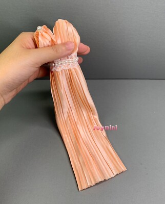 Abito Per Bambola In Maglia Verde Chiaro Scintillante Per Bambola - Foto 4