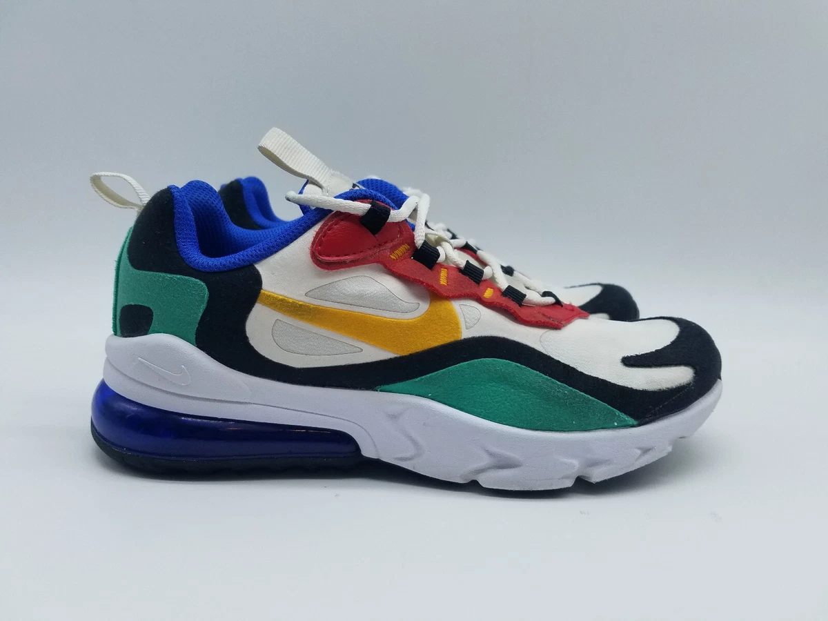 Nike Air Max 270 React Bauhaus (GS) Youth&#039;s Running Shoes Size 4.5Y Phantom Gold |