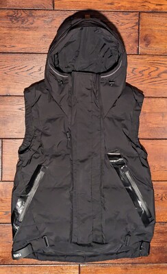 TEMPLA Projects Men's MODULAR DOWN VEST - BLACK - Size Medium - NWT