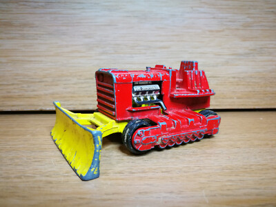 Vintage 1973 Matchbox Superkings K-23 Super Bulldozer ideal zum Restaurieren #2