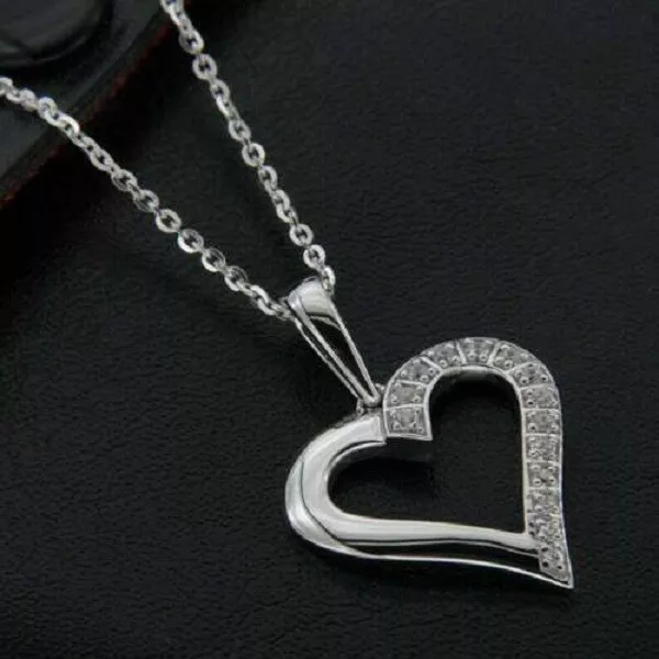 Diamond B-Lovee Heart Chain