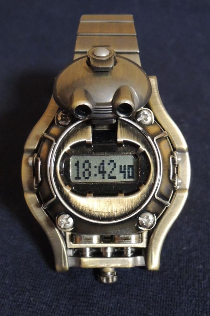 Bandai Tokima Steam Head watch wristwatch Silver Color Retro Bandai Tokima Steam Head watch wristwatch Silver Color Retro