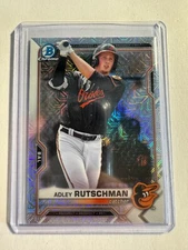 K136,910 -  2021 Bowman Chrome Mega Box Refractors #BCP121 Adley Rutschman