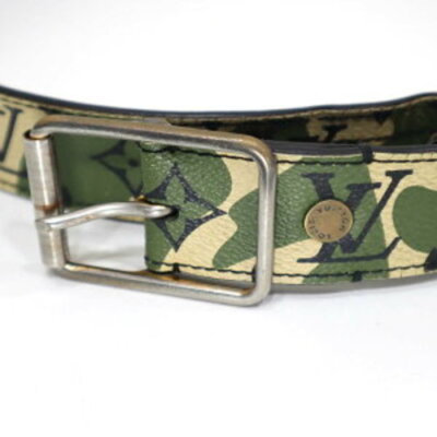 【makamakamakaron】Louis Vuitton ベルト Louis Vuitton Takashi Murakami Monogramouflage Ceinture Belt