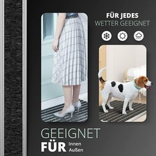 Alu Fußmatte Eingangsmatte Türmatte Fußabstreifer Außenmatte Rahmen Fussmatte