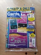 Simply Cards  Papercraft Issue 184 November 2018  Festive Dies Brand New 