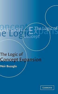 The Logic of Concept Expansion Buzaglo Hardback Cambridge University Press