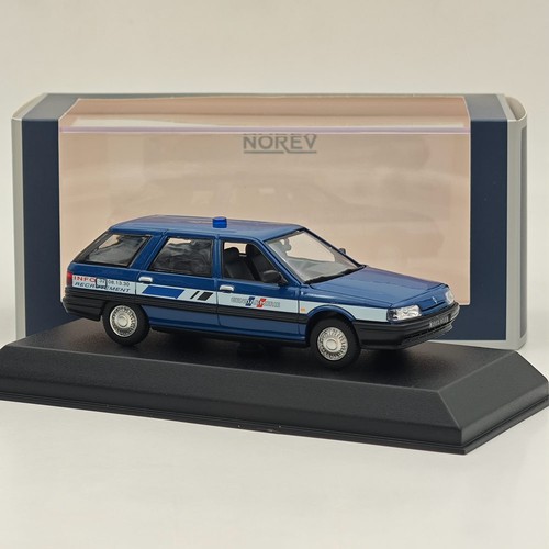 1/43 Norev Renault 21 Nevada 1992 Gendarmerie France Blue Diecast Model Cars - Picture 3 of 7