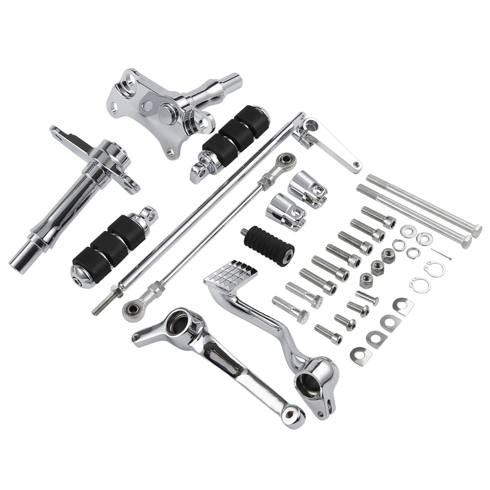 Forward Controls Pegs Lever Linkage For Harley Sportster XL1200 883 Custom 91-03