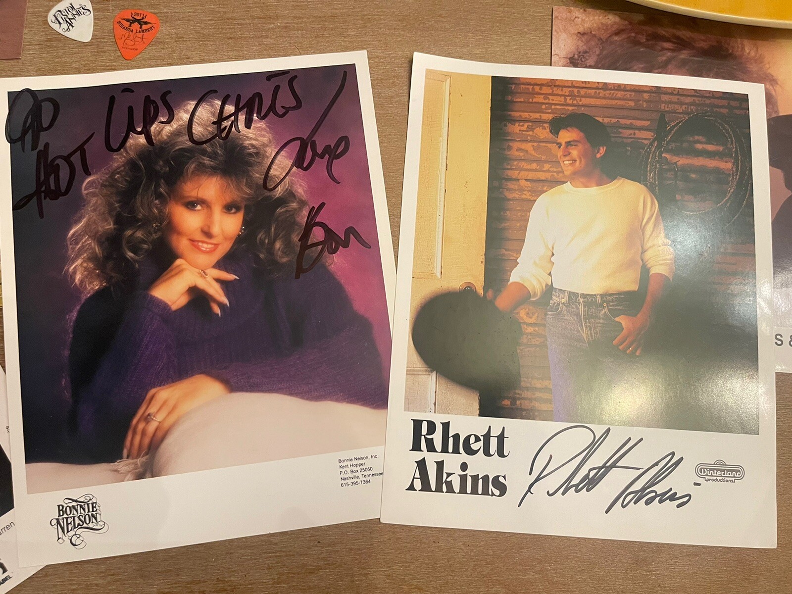 country music memorabilia And Autographs Lot eBay