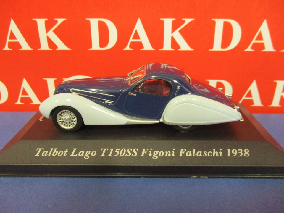 Die cast 1/43 Modellino Auto Talbot Lago T150SS Figoni Falaschi 1938 - Immagine 2 di 4