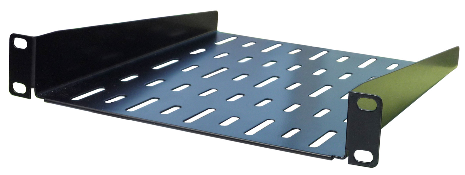 1U 10.5"" HALF- RACK SHELF 280 MM DEEP VENTED SHELF