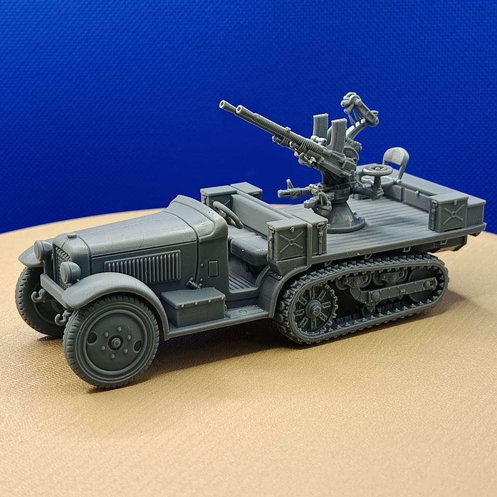 Citroën P19 Kegresse 1:43 pièce de collection haut de gamme en résine par 3D Creative