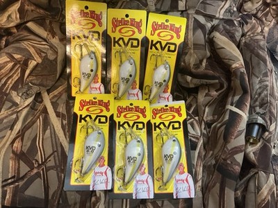 NEW STRIKE KING KVD 8.0 SQUAREBILL CRANKBAIT:SEXY SHAD COLOR,HANG TAG READY