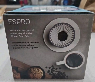 ESPRO - BLOOM Pour Over Coffee Brewer Set - Durable Brushed Stainless Steel-NEW