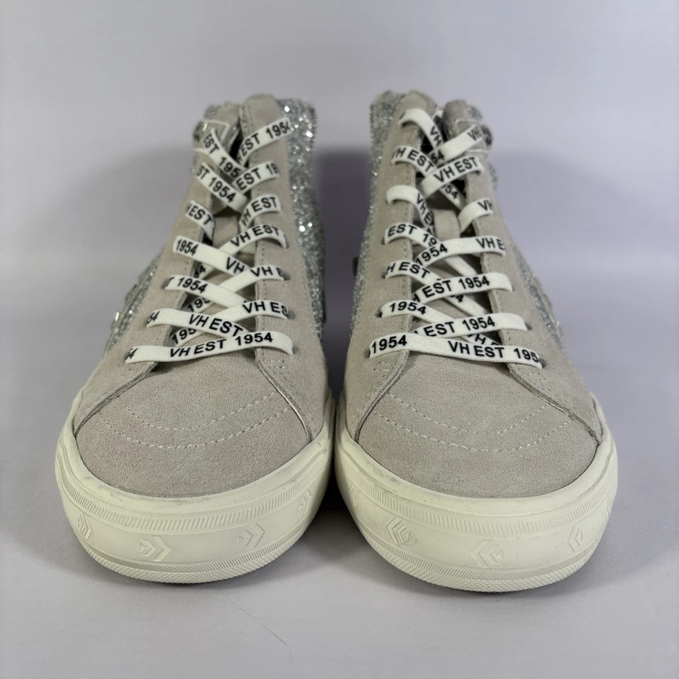 Zapatillas altas vintage Havana Ray para mujer talla 8,5 plateadas brillantes LIMPIAS Foto 3 de 4