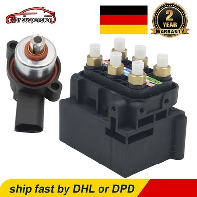      Ventilblock Luftfederung+Magnetventil Für Audi Q7 4LB VW Touareg Cayenne DE