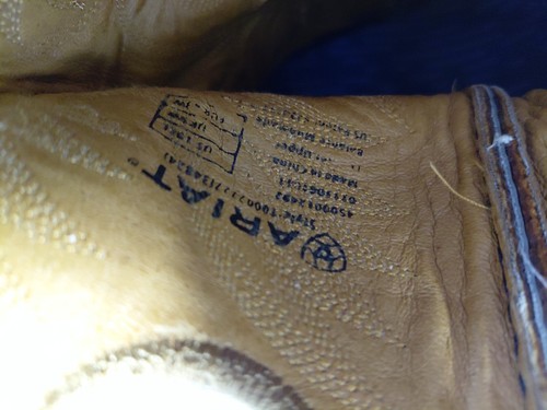 Ariat Heritage Roughstock 34824 Botas vaqueras de cuero marrón para hombre 10EE - Imagen 20 de 22