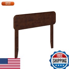 AFI Florence Twin Solid Wood Headboard, Walnut