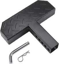 Hitch Step Anti Slip and Rust Towing Bumper Guard for Most Car SUV Truck Pickup 