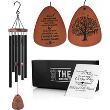 The Wind Chime CO Memorial Wind Chimes, Sympathy Wind Chimes Gift for The Los...